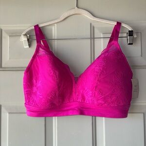 Auden hot pink bralette size 1X